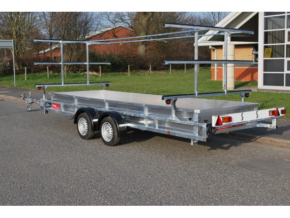 TC 1200 ET 2x9 Rowing Boat Trailer